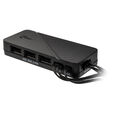 Aerocool Saturn 12F Pro ARGB LED L&uuml;fter, 3er-Pack inkl. Controller - 120mm image number null