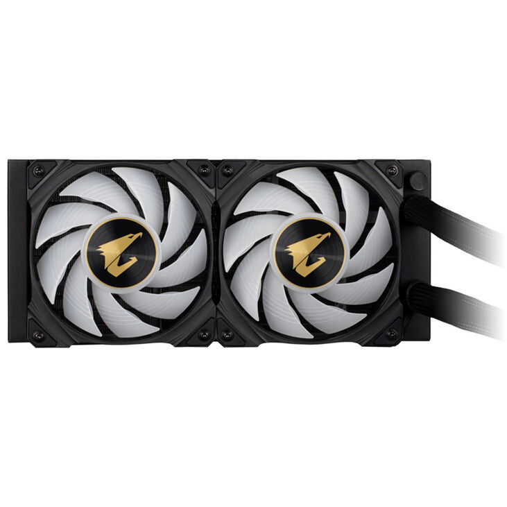GIGABYTE AORUS Waterforce X 240 D-RGB AIO Cooler - 240 mm, black image number 4