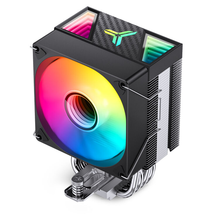 Jonsbo CR-1400 V2 CPU-Kühler, RGB - 92mm, schwarz image number 3