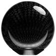 Simagic round shifter knob - carbon fibre, black image number null
