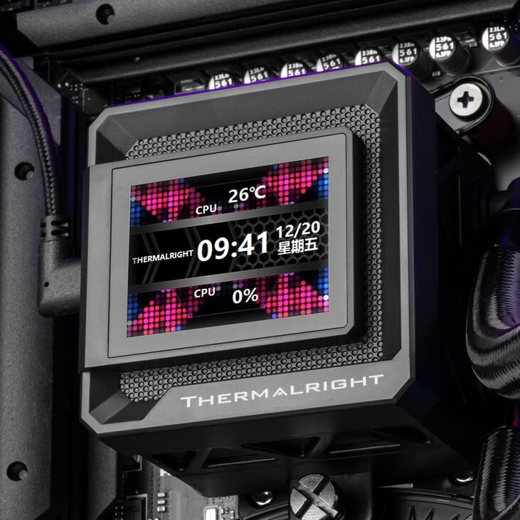 Thermalright Frozen Warframe SE Wasserkühlung, ARGB - 360mm, schwarz image number 7