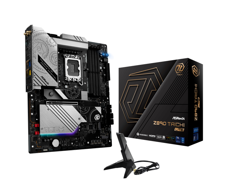 ASRock Z890 Taichi Lite Mainboard, Sockel LGA 1851, Intel Z890, ATX, DDR5 image number 0