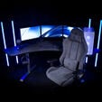 Arozzi Arena Angelo Gaming Tisch - schwarz image number null