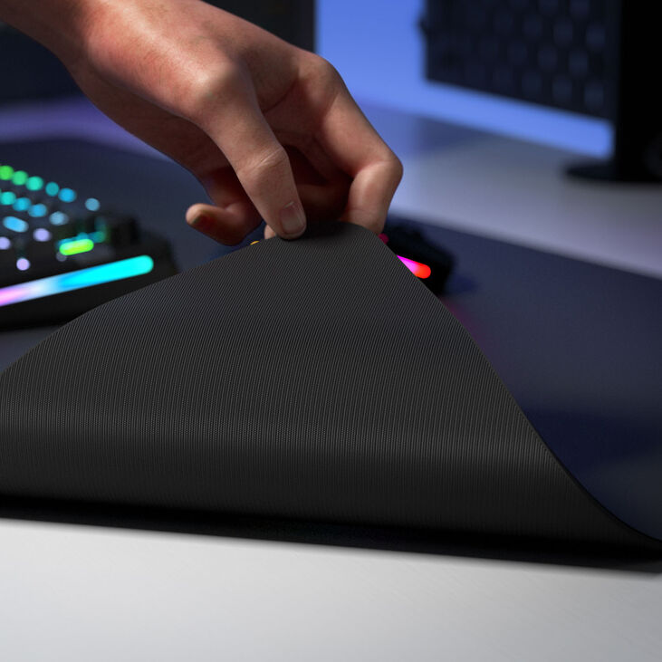 'Glorious Gaming Mouse Pad 2 L, edge-less, rubberised - 915 x 280mm, black' image number 4
