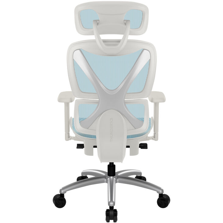 ThunderX3 XTC Ergonomischer Bürostuhl - weiß/blau image number 4