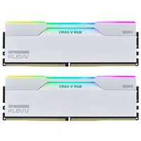 KLEVV CRAS V RGB DDR5-6000 RAM, CL30, XMP 3.0, EXPO - 32 GB Dual-Kit, wei&szlig;
