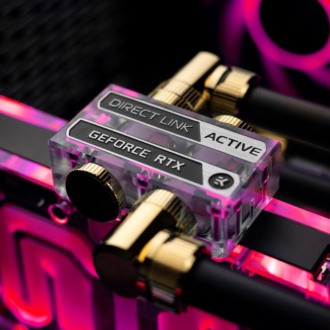 EK Water Blocks EK-Quantum Scalar&sup2; Strix/TUF DirectLink Terminal - acrylic image number 2