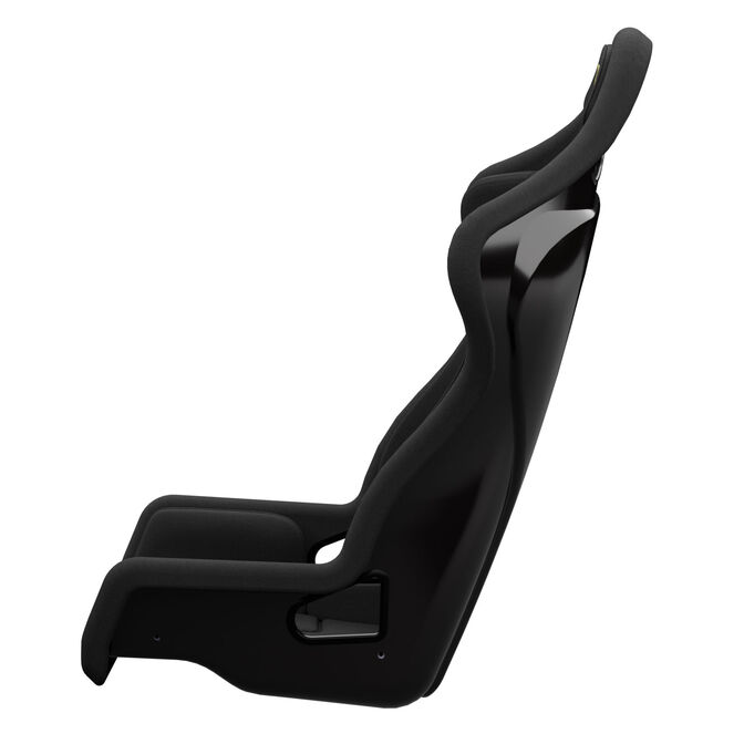 Sabelt SRS-1 Simracing-Sitz, Glasfaser-Schale, gepolstert - deep black image number 1