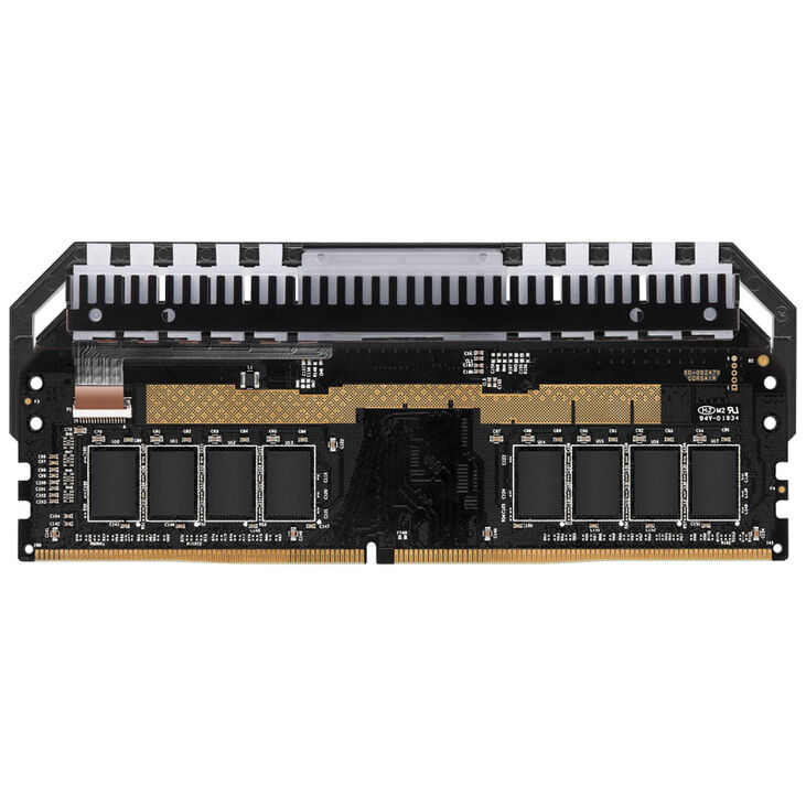 Corsair Dominator Platinum RGB DDR4-3200 RAM, CL16, XMP - 16 GB Dual-Kit, weiß image number 6