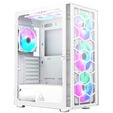 Montech X3 Glass PC Case, Mid Tower, ATX, RGB, Tempered Glass - White image number null