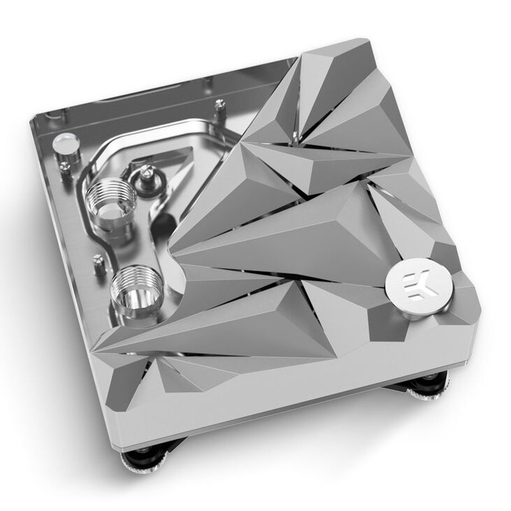 EK Water Blocks EK-Quantum Velocity² Edge D-RGB - 1700 Silver Special Edition image number 0