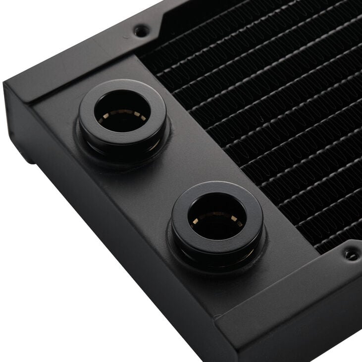 PHANTEKS Glacier EZ-Fit 360RAD-30 Radiator, Kupfer  - 360 mm, schwarz image number 2