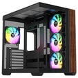 Thermaltake View 380 WS ARGB PC Case, Mid Tower, ATX, ARGB, Tempered Glass - Black image number null