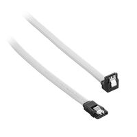 CableMod ModMesh Right Angle SATA 3 Cable 30cm - wei&szlig;
