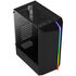 Aerocool Bionic v1 Mid Tower, RGB, Tempered Glass - Black image number null