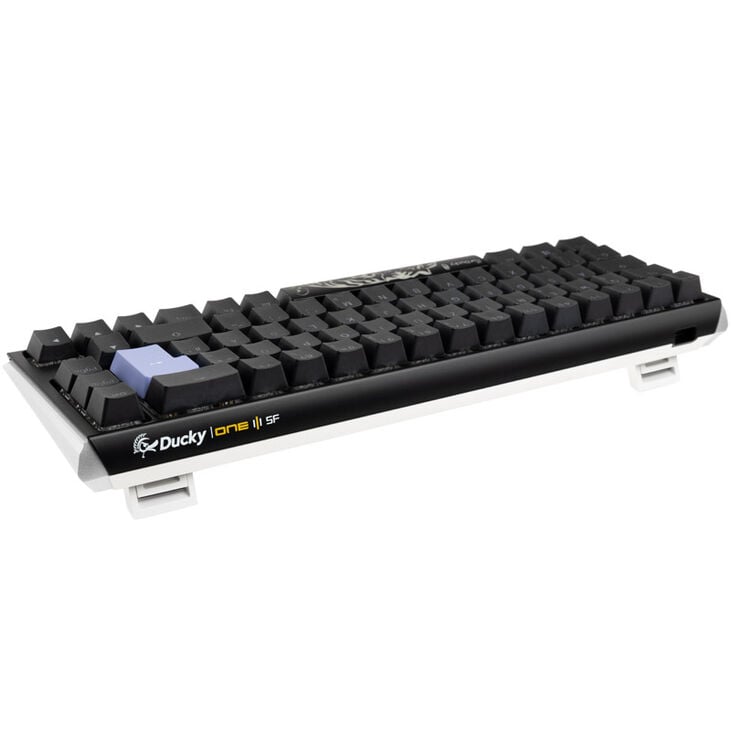 Ducky One 3 Classic Black/White SF Gaming Keyboard, RGB LED - MX-Silent-Red image number 2