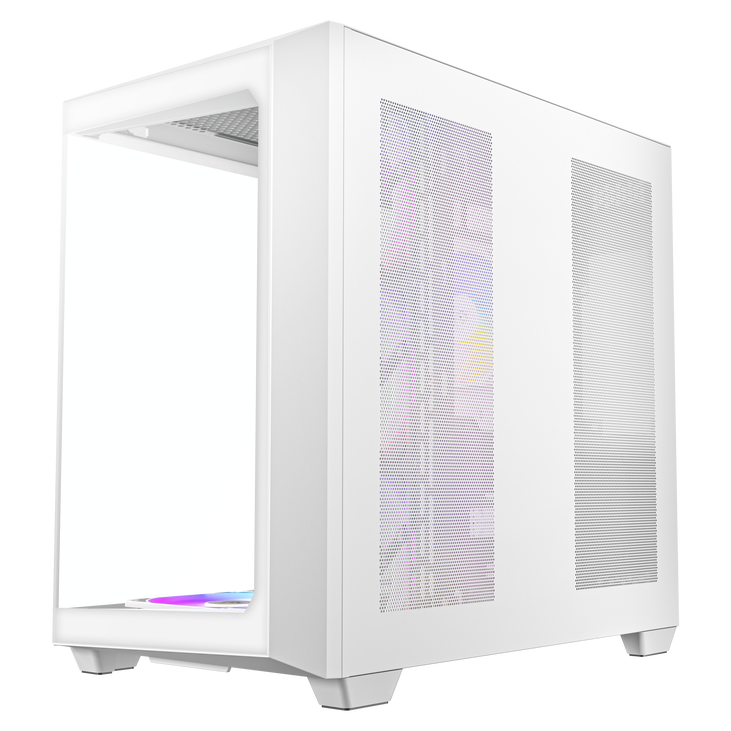 Antec C5 PC-Gehäuse, Midi-Tower, ATX, RGB, Tempered Glass  - weiß image number 13