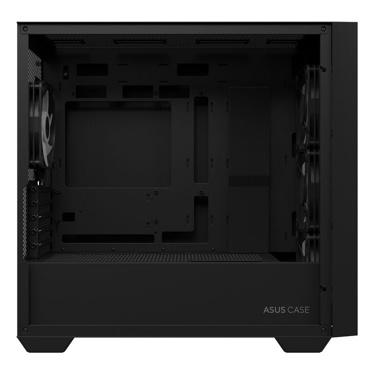 ASUS A21 PLUS ARGB Micro-ATX Gehäuse, Tempered Glass - schwarz image number 8