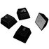 Glorious GPBT Backlit Keycaps, ANSI Layout (US), PBT, Dye-Sub - Black image number null