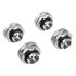 Corsair Hydro X Series XF Hardline Anschluss gerade G1/4 Zoll AG auf 14mm AD Hardtube - 4er-Pack, si image number null