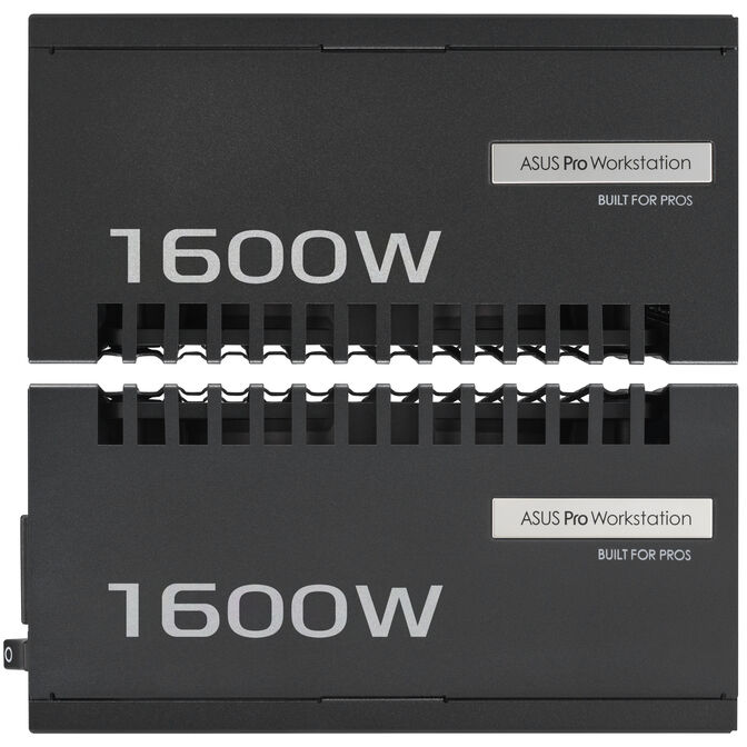 ASUS Pro WS Platinum, 80 PLUS Platinum power supply, modular, ATX 3.1, PCIe 5.1 - 1600 Watt image number 6