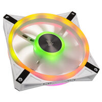 Corsair iCUE QL140 RGB PWM L&uuml;fter - 140mm, wei&szlig;