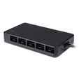 Alphacool Core 10x 4-Pin PWM Splitter - schwarz image number null