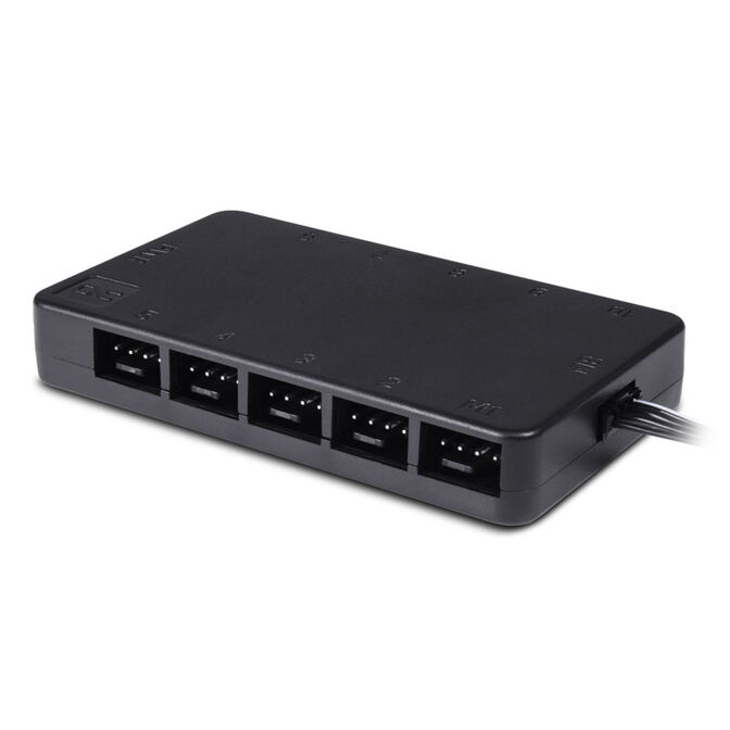 Alphacool Core 10x 4-Pin PWM Splitter - schwarz image number 3
