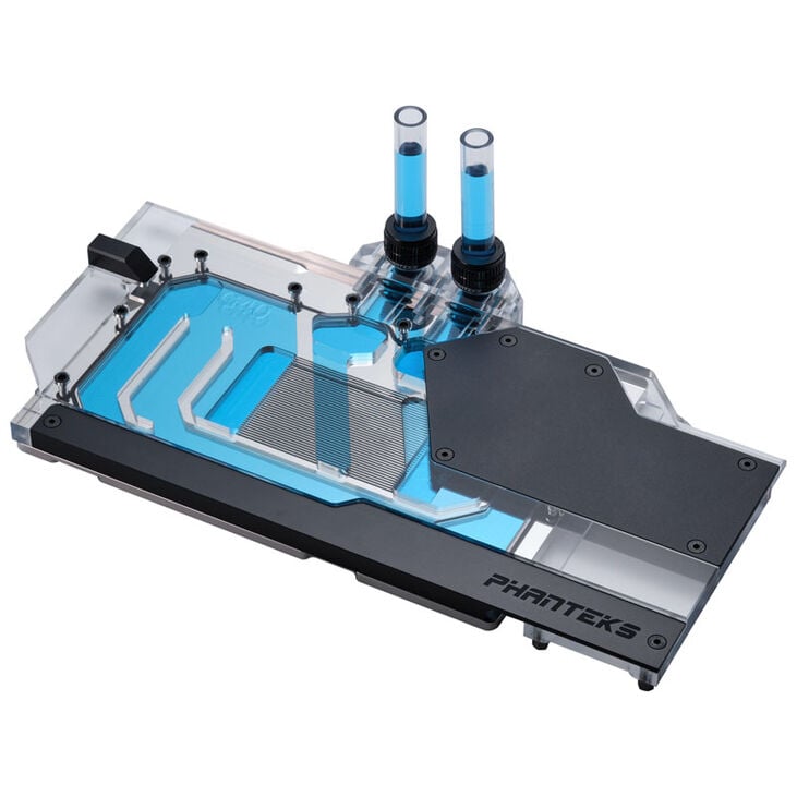 PHANTEKS Glacier G40 RTX 4090 Waterblock with Backplate for MSI, D-RGB - black image number 3