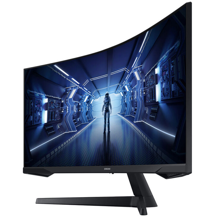 Samsung Odyssey G5 C34G5, 34 inch Gaming Monitor, 165 Hz, VA, FreeSync image number 3
