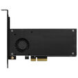 AXAGON PCEM2-DC PCIe-3.0-x4-Adapter, 1x M.2-NVMe, 1x M.2-SATA, bis 22110 - aktive K&uuml;hlung image number null