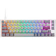 Ducky One 3 Mist Grey SF Gaming Tastatur, RGB LED - MX-Blue (US) image number null