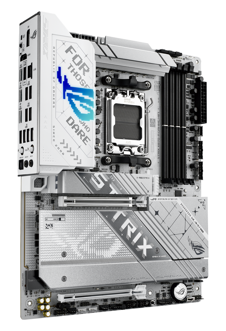 ASUS ROG Strix X870-A Gaming WiFi Motherboard, AMD X870, Socket AM5, DDR5 image number 3