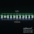 CableMod WideBeam Hybrid LED Strip 30cm - RGB/W image number null