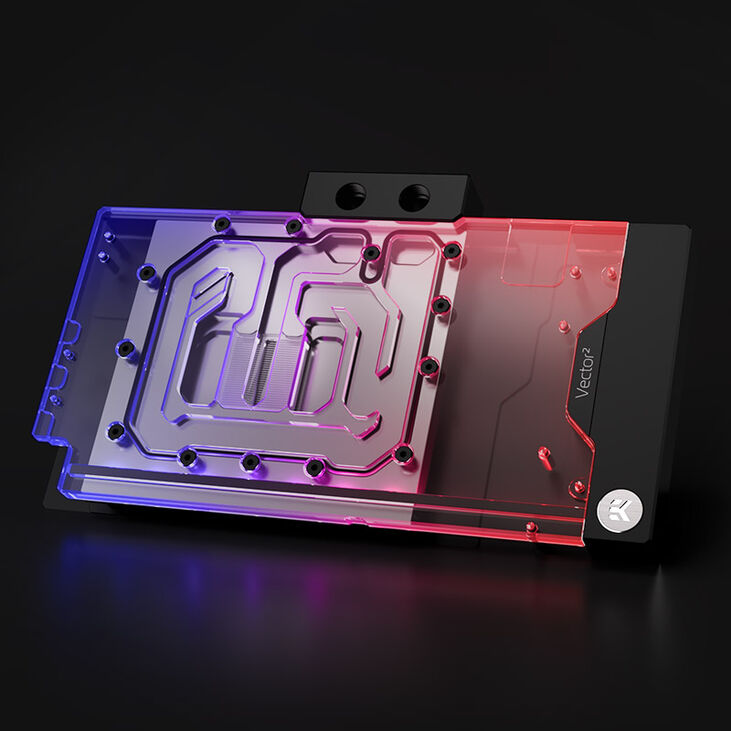 EK Water Blocks EK-Quantum Vector² Strix/TUF RTX 4080 D-RGB - Nickel + Acryl image number 2
