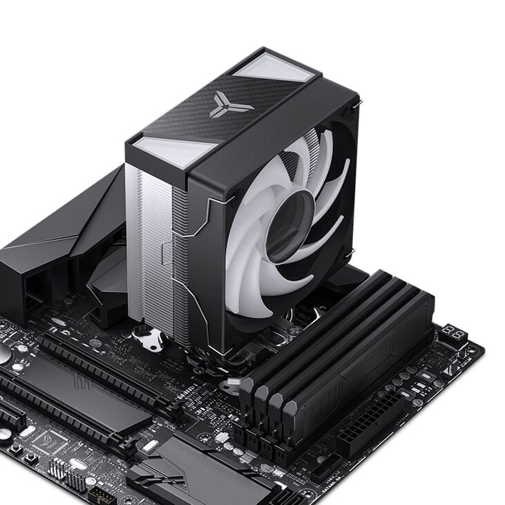 Jonsbo CR-1000 V2 PRO RGB CPU-Kühler, 120mm - schwarz image number 9