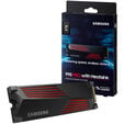 Samsung 990 PRO Series NVMe SSD, PCIe 4.0 M.2 Type 2280, with heatsink - 4 TB image number null