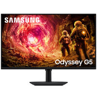 Samsung Odyssey G50F, 32-inch QHD Gaming Monitor, 180Hz, IPS Panel, G-Sync Compatible