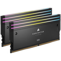 Corsair Dominator Titanium DDR5-6600 RAM, CL32, XMP - 32 GB Dual-Kit, black