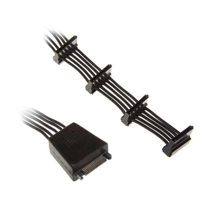 SilverStone SST-CP06-E4 SATA II Anschlusskabel image number 0