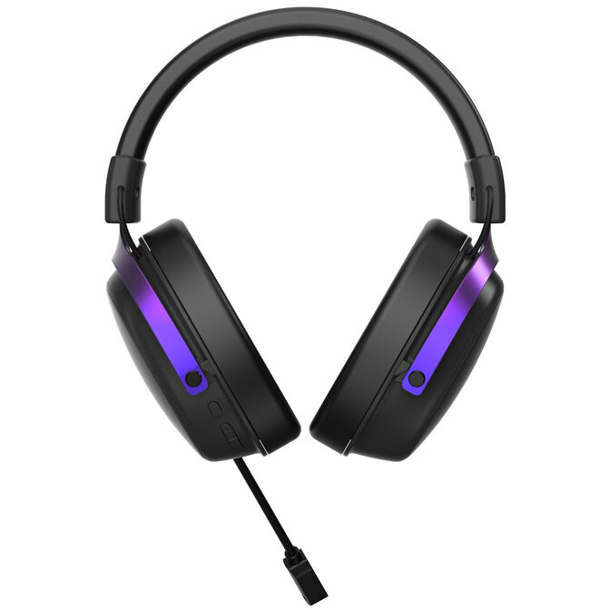 ATK Neptune N9 Ultra Gaming-Headset, kabellos, 7.1 - schwarz/purpur image number 3