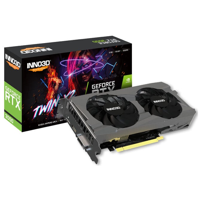 INNO3D GeForce RTX 3050 Twin X2 V2 Special, 6144 MB GDDR6 image number 0