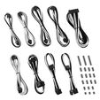 CableMod Classic ModMesh C-Series Cable Kit Corsair RMi & RMx - schwarz/wei&szlig; image number null
