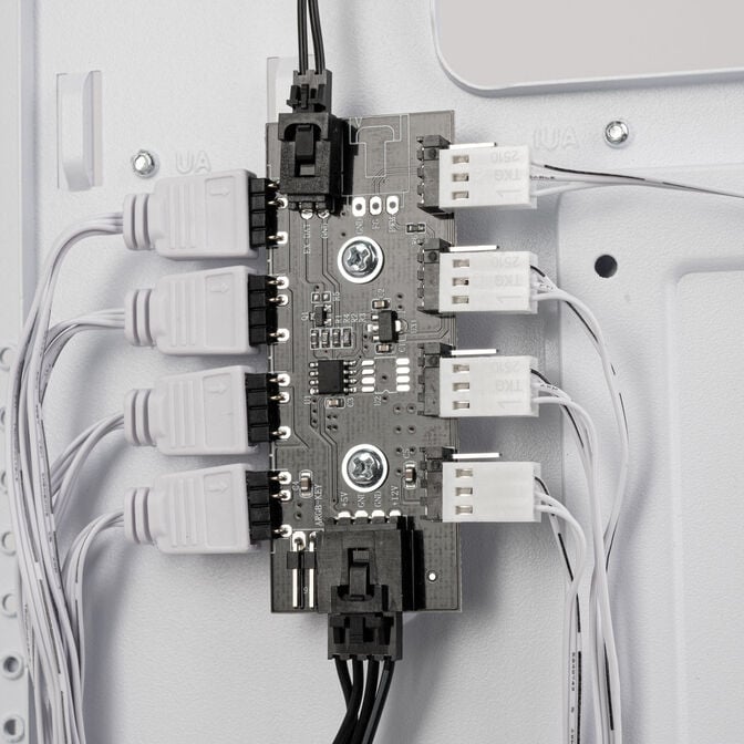Silverstone FARA 514X Midi-Geh&auml;use - Wei&szlig; image number 5