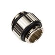 EK Water Blocks EK-Quantum Torque Micro G1/4 inch Extension straight MM 7 - nickel image number null