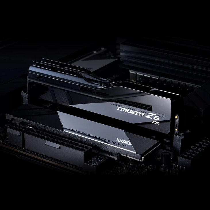 G.Skill Trident Z5 CK DDR5-8200 RAM, CL40, XMP 3.0, CUDIMM - 48 GB Dual-Kit, schwarz image number 5