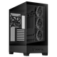 ASUS A31 Plus TG ARGB PC case, Midi Tower, ATX, Tempered Glass - black