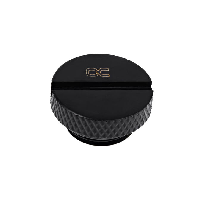 Alphacool Eiszapfen Verschlussschraube G1/4, schwarz -6er Pack image number 1