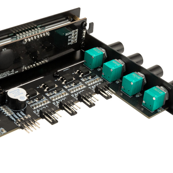 Lamptron CP425 PCI-Slot Lüftersteuerung mit Display image number 3