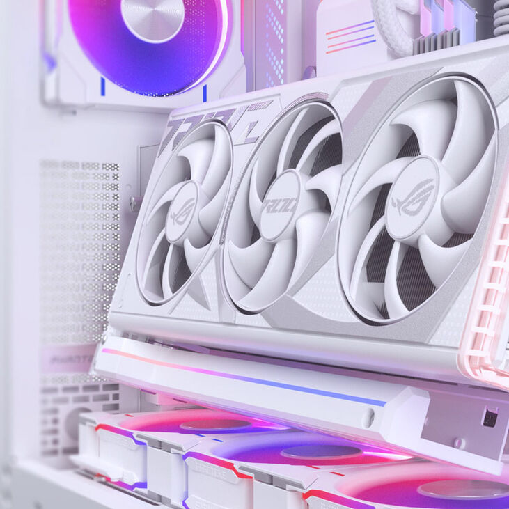Phanteks Premium Vertical GPU Bracket + PCIe 4.0 x16 Riser Cable, DRGB - 220 mm, white image number 5